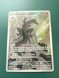 Pokemon Salazzle Illustration Rare 224/217 Ascended Heroes - Image 1