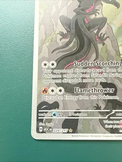Pokemon Salazzle Illustration Rare 224/217 Ascended Heroes - Image 2
