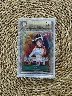 2023 One Piece OP02-036 Nami SR Alternate Art Pristine BGS 10 - UK - Image 1