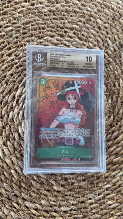 2023 One Piece OP02-036 Nami SR Alternate Art Pristine BGS 10 - UK - Image 2