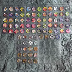 Yu-Gi-Oh! Metallix Tazo 60/60 + Silver & Gold All [Twisties - Australia Edition] - Image 1
