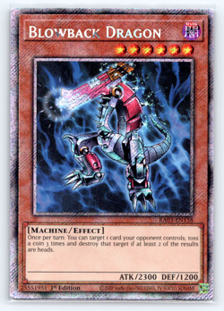 Blowback Dragon - RA03-EN138 - Platinum Secret Rare - 1st Edition Yugioh - Image 1