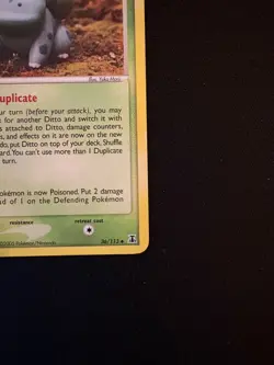 Ditto Bulbasaur Delta Species 36/113 Regular 2005 Pokemon TCG - Image 4