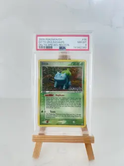 2005 pokemon ex Ditto bulbasaur delta species reverse foil #36 PSA 8 , Low Pop - Image 1