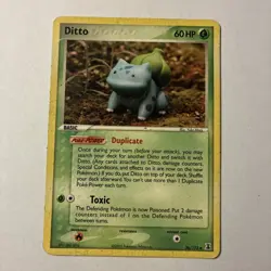 Pokemon TCG Bulbasaur Ditto EX Card Delta Species, 36/113, Regular Uncommon NM - Image 1