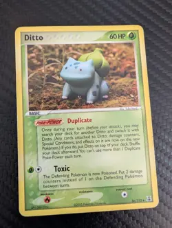 Pokemon TCG Bulbasaur Ditto 36/113 - EX Delta Species - Image 1