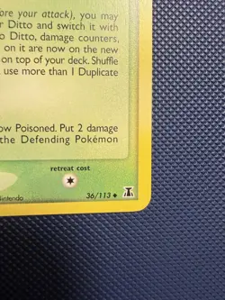 Pokemon TCG Bulbasaur Ditto 36/113 - EX Delta Species - Excellent condition - Image 5