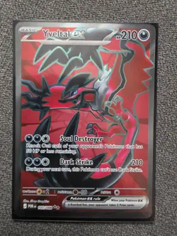 Yveltal EX 105/088 Pokemon TCG Perfect Order Ultra Rare English - Image 1