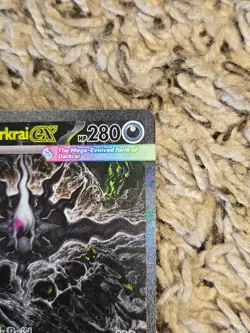 Mega Darkrai EX SIR Holo Pokemon TCG Card 116/084 English Pitch Black - Image 4
