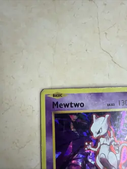 Pokemon Mewtwo TCG Card Evolutions Cracked Ice Holo, 51/108 - Image 2