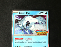 Pokemon Card TCG - Chien-Pao SVP152 - Surging Sparks - Black Star Promo - NM ⭐ - Image 2
