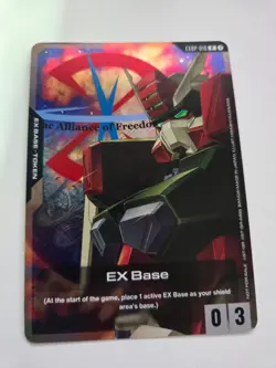 [English] EXBP-016 Gundam Card Game - Buster Gundam Ex-Base - Image 1