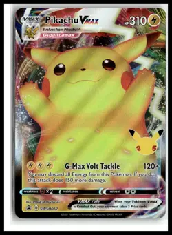 SWSH: Sword & Shield Promo Cards #SWSH062 Pikachu VMAX - Image 1