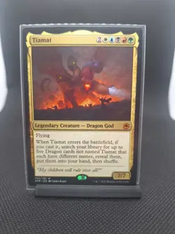 [MTG] Tiamat (AFR-235) (PLST) NM - Image 1