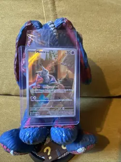 Mimikyu SVP 075 New & Sealed Promo Pokemon Card Paldean Fates - Image 1