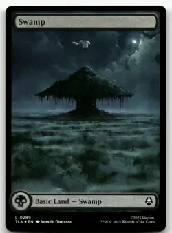 Swamp (0289) #289 (Foil) (NM) Avatar: The Last Airbender TLA Magic MTG - Image 1