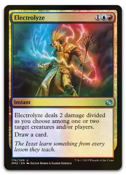 Electrolyze #174 (Foil) (NM) Modern Masters 2015 MM2 Magic MTG - Image 1