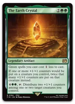 The Earth Crystal #184 (NM) Final Fantasy FIN Magic MTG - Image 1