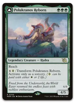 Polukranos Reborn #200 (NM) March of the Machine MOM Magic MTG - Image 1