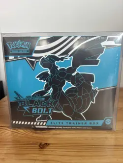 Pokemon TCG Scarlet & Violet Black Bolt Elite Trainer Box ETB New Sealed - Image 1