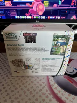 Pokemon TCG Scarlet & Violet 151 Pokemon Elite Trainer Box ETB Empty Box -FAST🚚 - Image 3