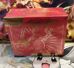 Pokemon TCG Scarlet And Violet Base Set Elite Trainer Box Koraidon ETB 9 Packs - Image 2