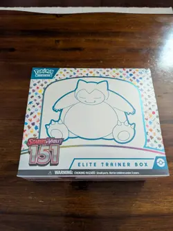 Pokemon TCG Scarlet & Violet 151 Elite Trainer Box ETB - Image 1