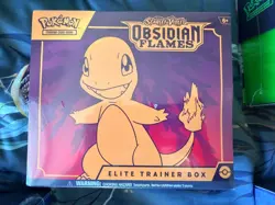 Pokemon TCG: Scarlet & Violet OBSIDIAN FLAMES Elite Trainer Box ETB - Image 1