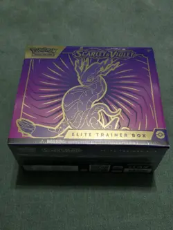 Pokemon TCG Scarlet and Violet Elite Trainer Box - Miraidon - Image 1