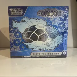 Pokemon TCG Scarlet & Violet Stellar Crown Elite Trainer Box ETB New Sealed - Image 2