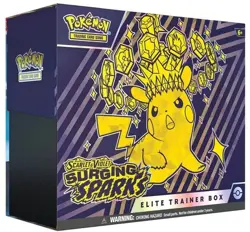 Pokemon TCG: Scarlet & Violet Surging Sparks Elite Trainer Box, New and Sealed - Image 1