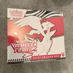 Pokemon TCG Scarlet & Violet White Flare Elite Trainer Box - Factory Sealed - Image 1