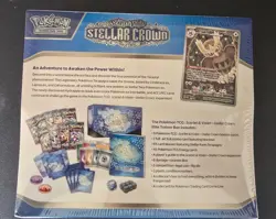 Pokemon TCG Scarlet & Violet Stellar Crown Elite Trainer Box ETB New Sealed - Image 2