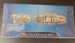 Pokemon TCG Scarlet & Violet Stellar Crown Elite Trainer Box ETB New Sealed - Image 3