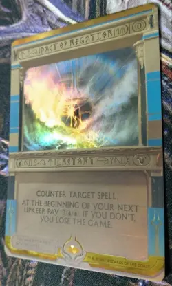 MTG Pact of Negation - Masterpiece Series - Amonkhet Invocations - Foil - NM - Image 2