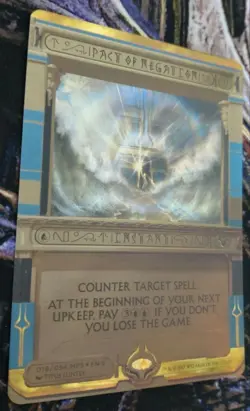 MTG Pact of Negation - Masterpiece Series - Amonkhet Invocations - Foil - NM - Image 3