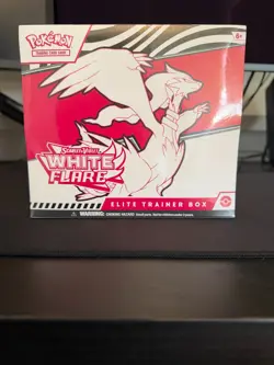 Pokemon TCG Scarlet Violet White Flare Elite Trainer Box New Sealed - Image 1
