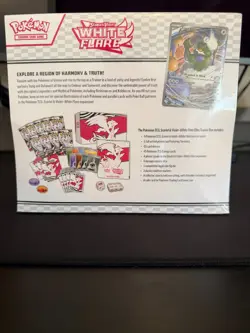 Pokemon TCG Scarlet Violet White Flare Elite Trainer Box New Sealed - Image 2
