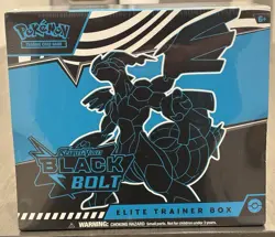 Pokemon TCG Scarlet & Violet—Black Bolt Elite Trainer Box Booster Promo 6+ EN - Image 1