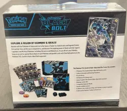 Pokemon TCG Scarlet & Violet—Black Bolt Elite Trainer Box Booster Promo 6+ EN - Image 2