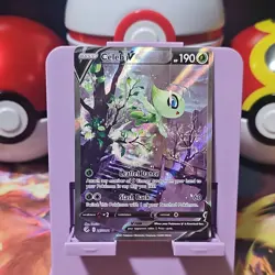 Pokemon TCG Celebi V Fusion Strike Full Art Holo English 245/264 Factory Damaged - Image 1