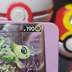 Pokemon TCG Celebi V Fusion Strike Full Art Holo English 245/264 Factory Damaged - Image 4