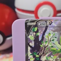 Pokemon TCG Celebi V Fusion Strike Full Art Holo English 245/264 Factory Damaged - Image 5
