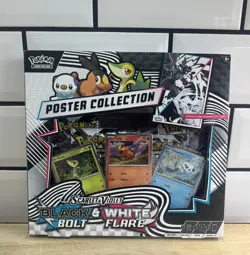 Pokemon TCG Scarlet & Violet Black Bolt White Flare Poster Collection - Sealed - Image 1