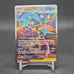 Mega Greninja ex 100/086 Ultra Rare ME04 Chaos Rising Pokemon Holo NM - Image 1