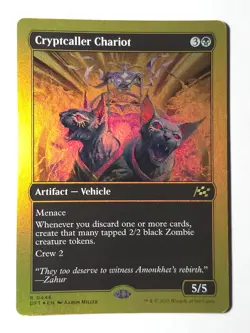 Cryptcaller Chariot Aetherdrift First-Place Foil - Image 1