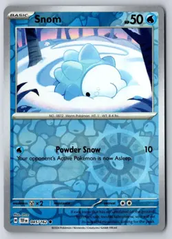 Snom 045/162 Common Temporal Forces Pokemon Near Mint - Image 1