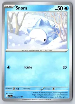 Snom 052/217 Common Ascended Heroes Pokemon Near Mint - Image 1