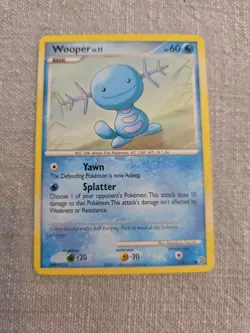 Pokemon TCG Wooper Secret Wonders 118/132 Regular Common - Image 1