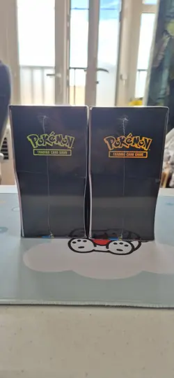Pokemon TCG Mega Evolutions Pokemon Centre ETB (Lucario & Guardevoire) Pair - Image 2